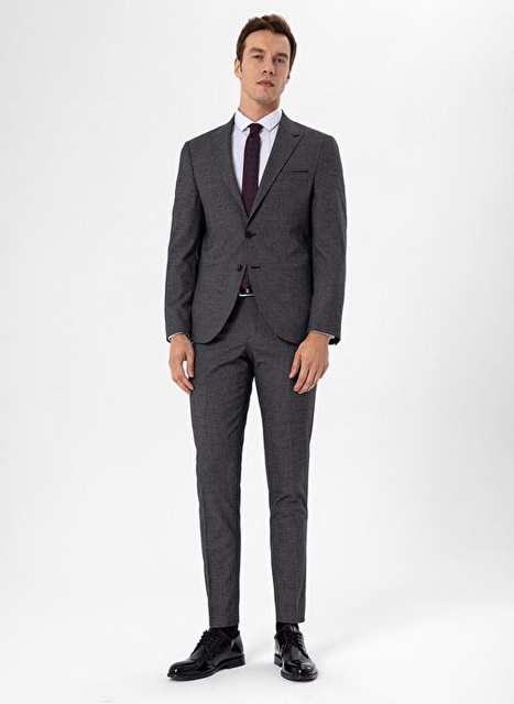 Slim Fit Siyah Erkek Takm Elbise Tk1006900261