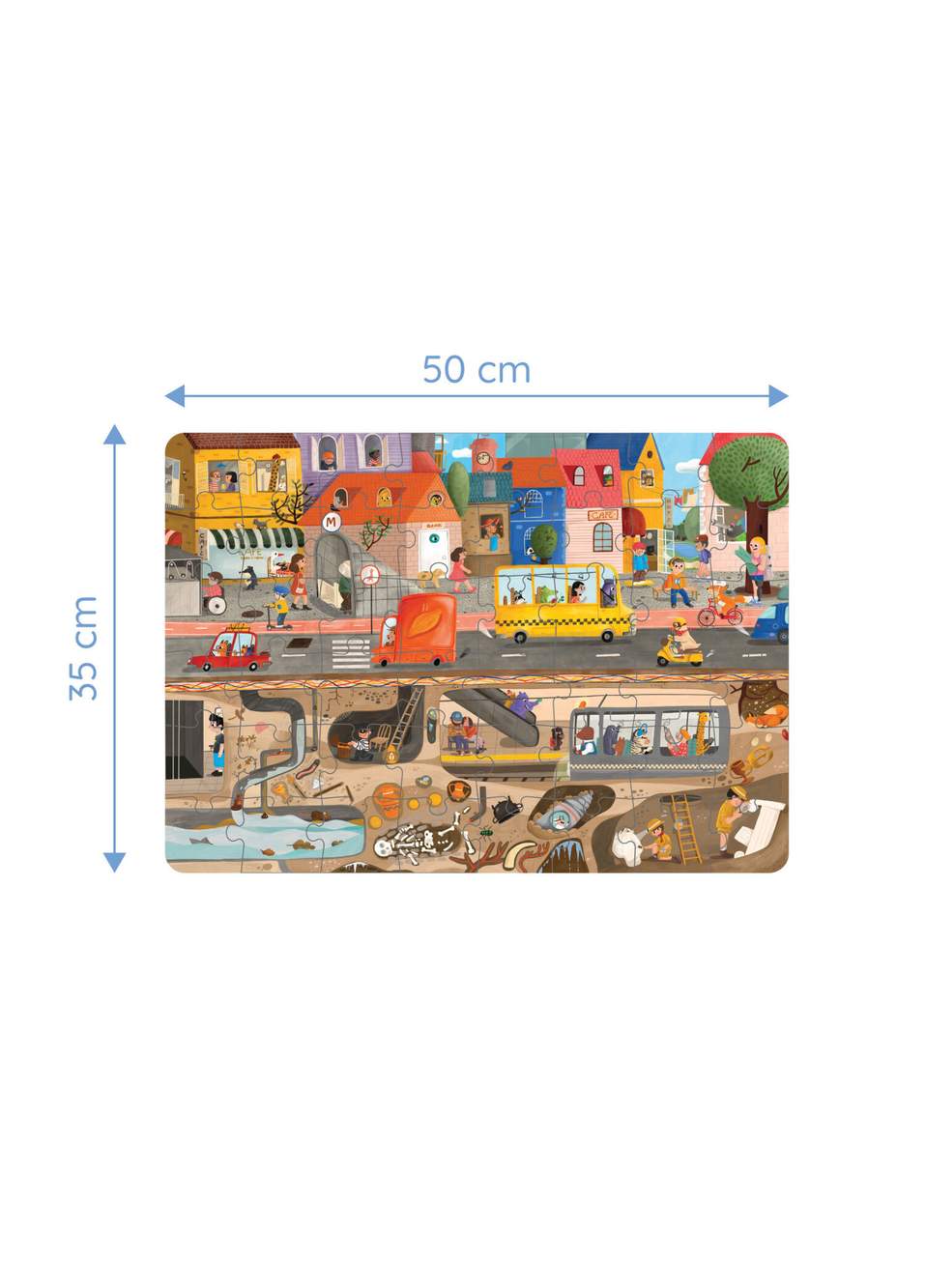 Exploring My City: 48 Parça Puzzle ve Tahmin Oyunu — صورة المنتج 8 من 8