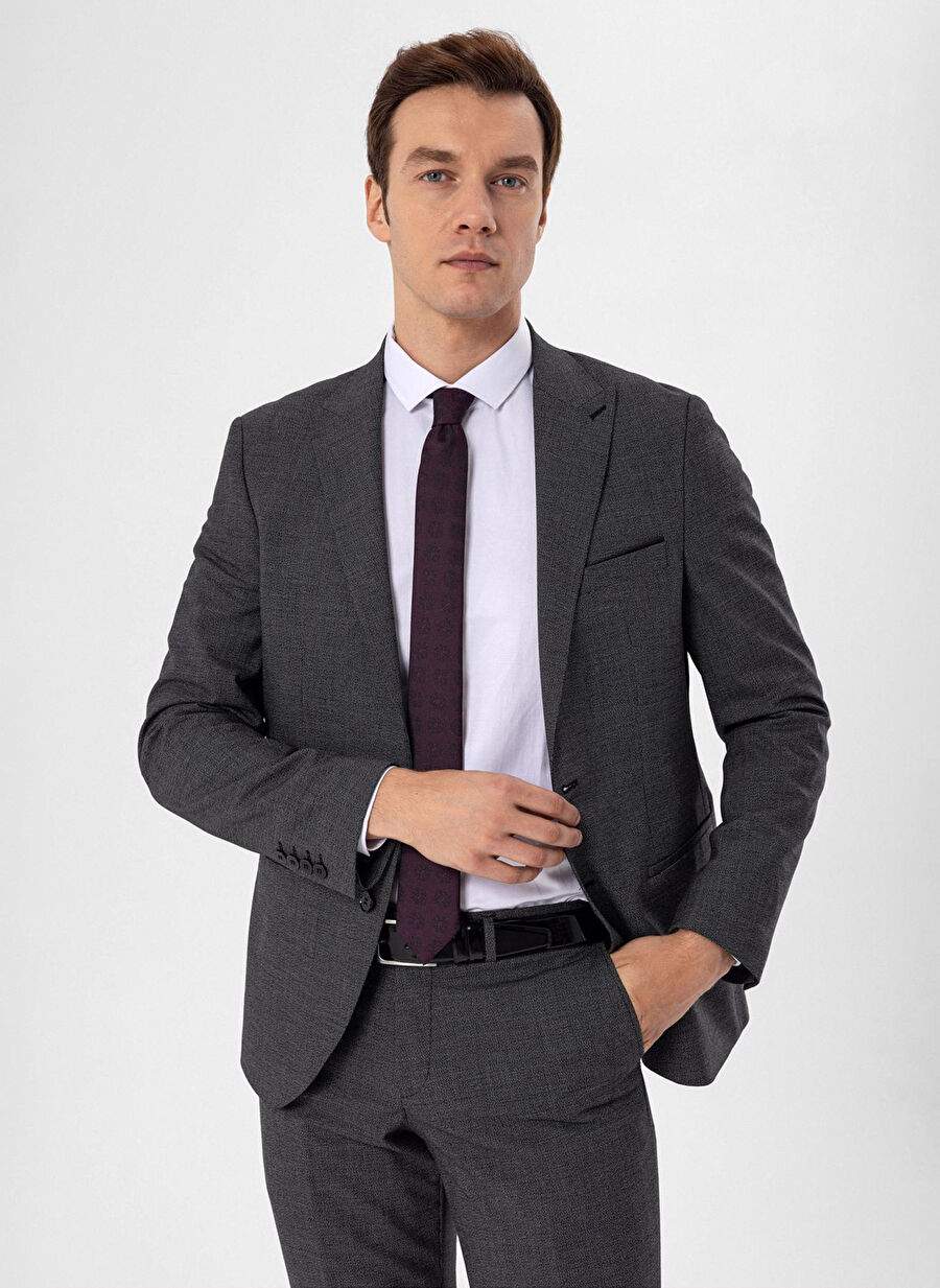 Slim Fit Siyah Erkek Takm Elbise Tk1006900261 — Product image 4 of 9