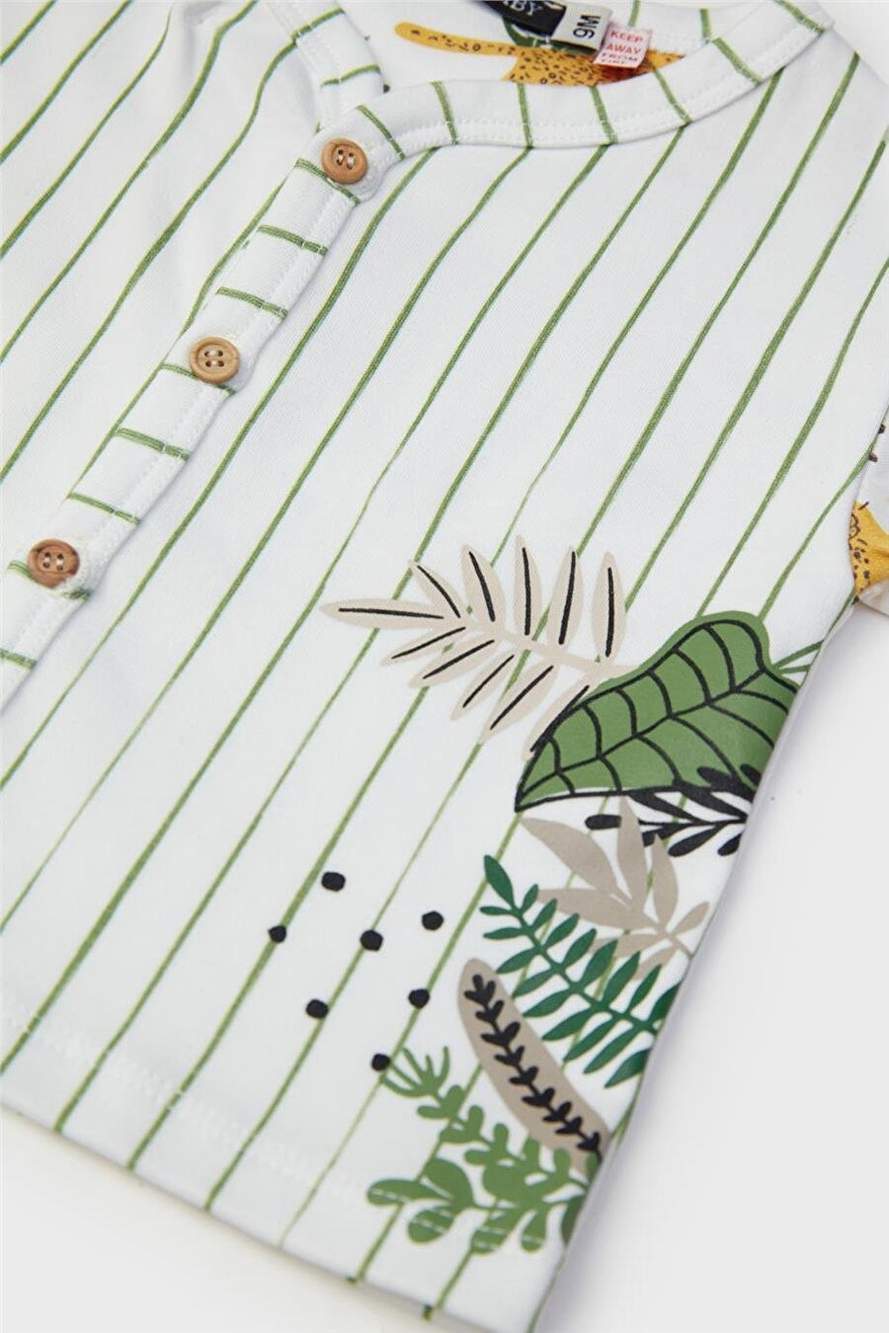 GB Baby Erkek Bebek Desenli Pijama Takımı — Product image 3 of 6