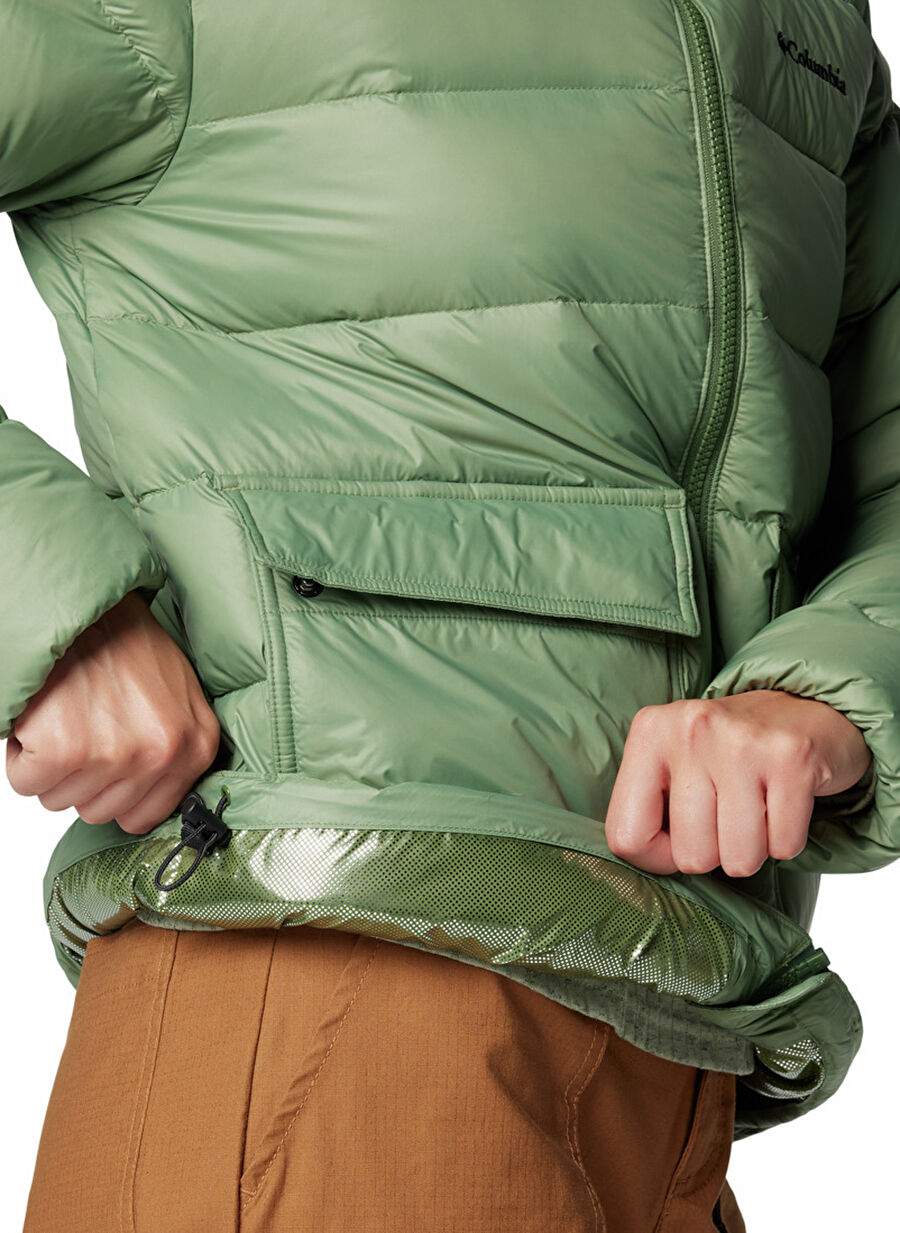 Columbia 2085371352 Wl1443 Yesil Kadn Kapuson Yaka Mont — صورة المنتج 6 من 7