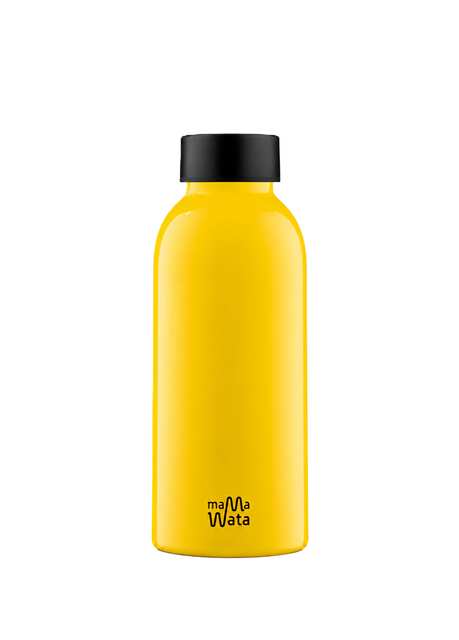 Yellow Steel Thermos 470 ml