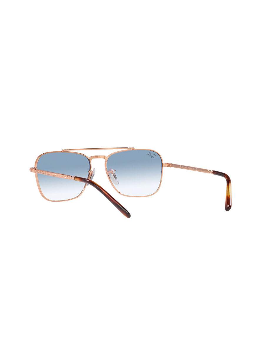 Ray-Ban New Caravan RB3636 Kare Pembe Unisex Güneş Gözlüğü — صورة المنتج 6 من 12