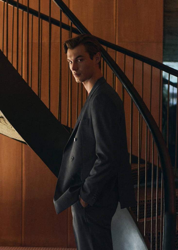 Turin 100% wool double-breasted suit jacket — Product image 7 of 12