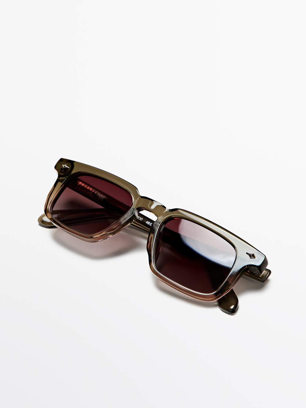 Narrow rectangular sunglasses — Product image 4 of 12