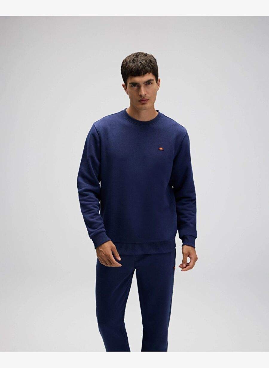 Ellesse Em579 Nv Erkek Sfr Yaka Lacivert Sweat — Product image 3 of 5