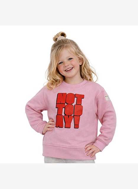 Hupalupa Basic Sweatshirt Pembe Not Today 5 6 Yas