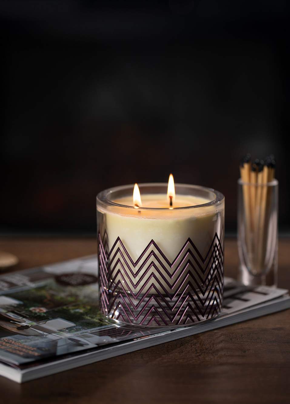 Lilla Beyaz Lila 430 gr Mum — Product image 3 of 3