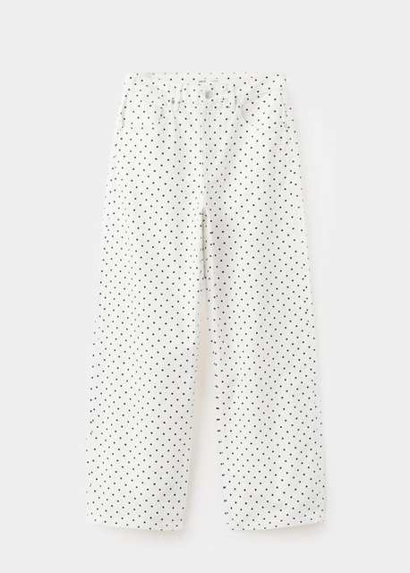 Polka dot balloon jeans