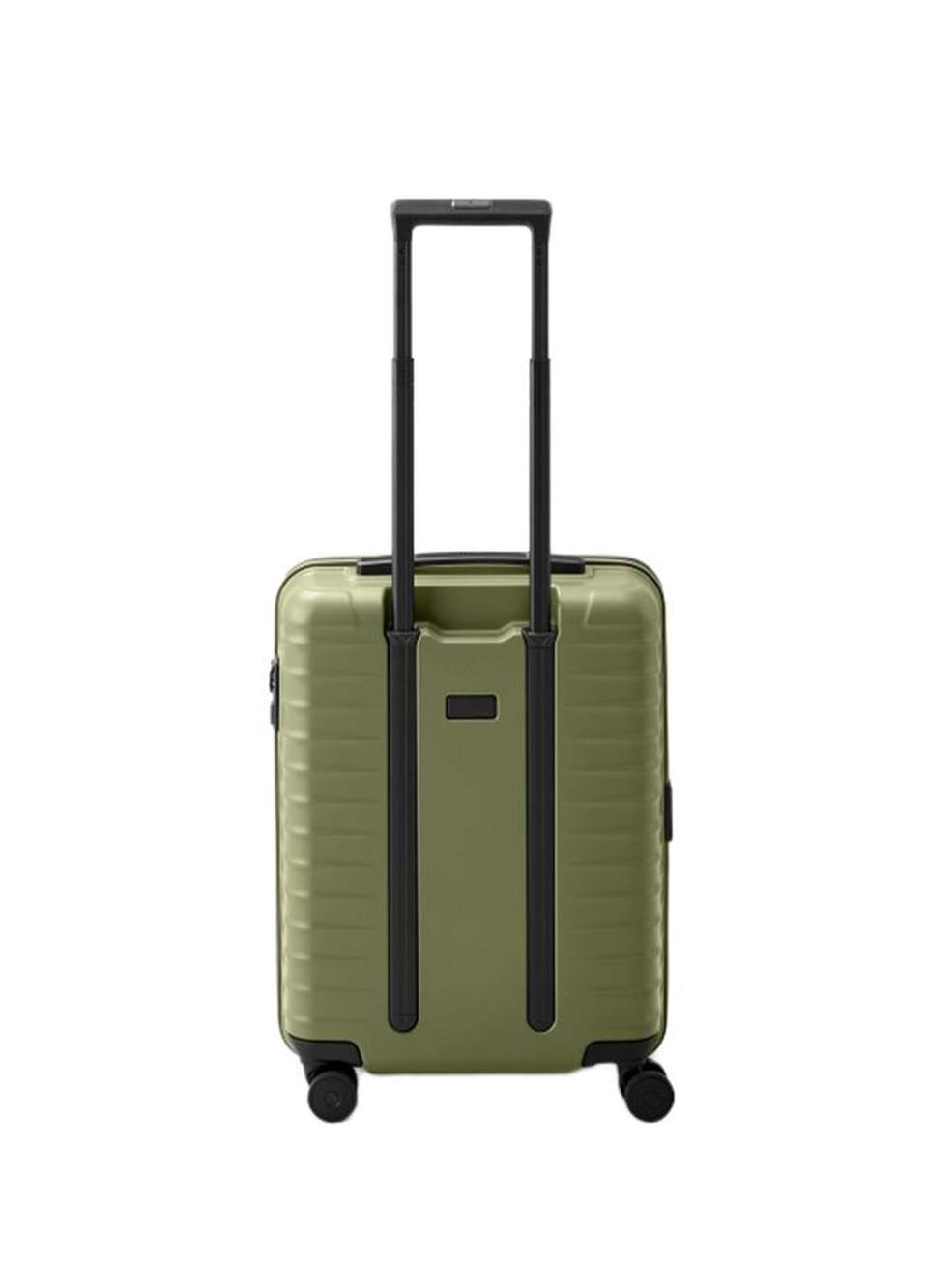 Upgrade 4 Wheel Trolley Green Laptop Cabinet Size Suitcase With Front Pocket — صورة المنتج 4 من 6