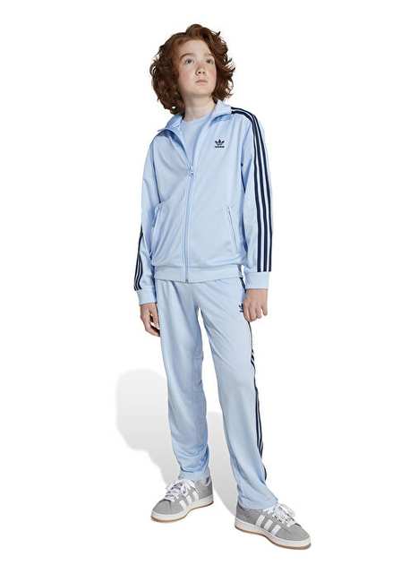 Adidas Ack Mavi Erkek Cocuk Cizgili Esofman Ustu Jd1621 Firebird Top