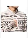 Columbia Sweater Weathertm Printed Half Zip Ii Brown Male Outdoor Polar Ao5809 — Product image 18 of 30