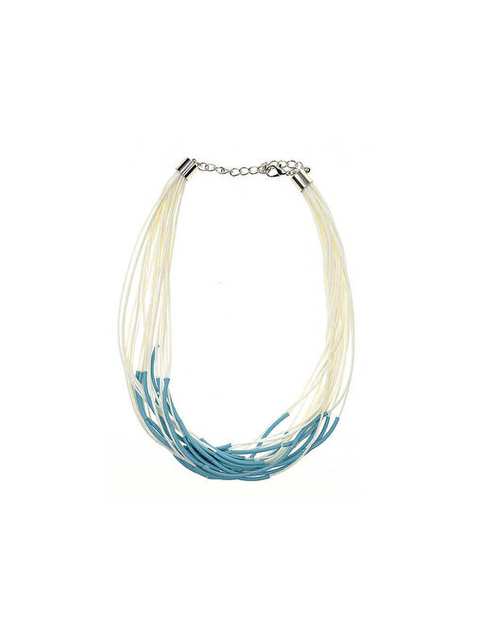 Multi Blue Women Necklace Standard Color Y1986319_089
