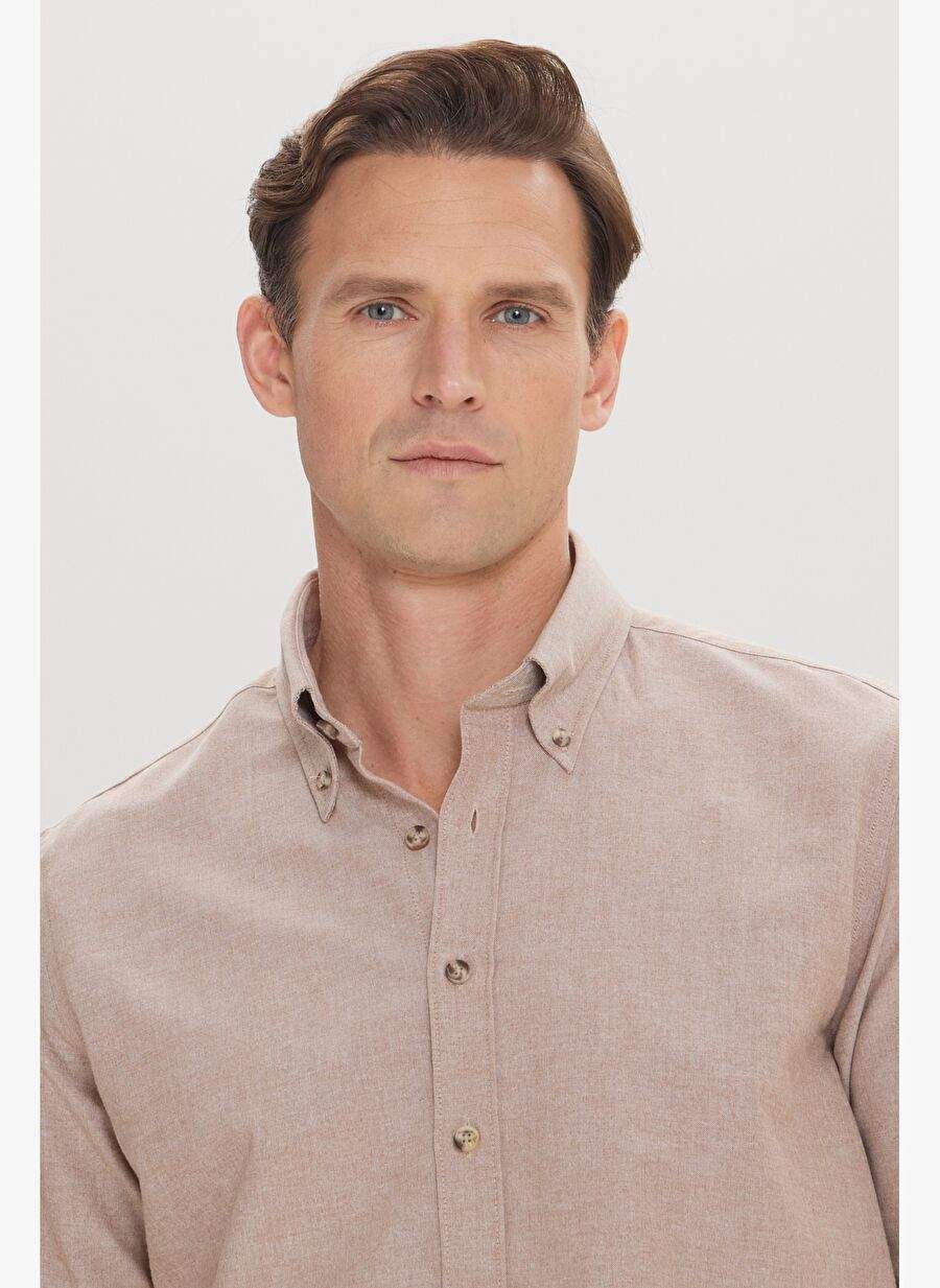 Anthracite Men's Cotton Shirt 4A2000000050 — Product image 5 of 8