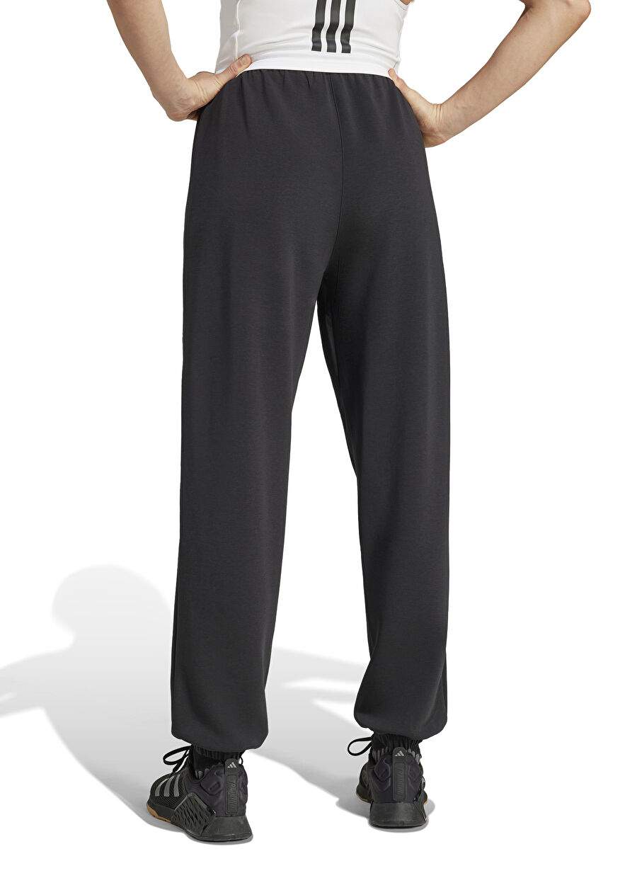 Adidas JP2644 D4T KNIT PANT Black Loose Fit Plain Women's Sweatpants — Product image 5 of 6