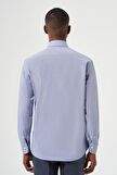 Bisse Erkek Regular Fit Klasik Gömlek Lacivert GM23K232031_D39 — صورة المنتج 7 من 25