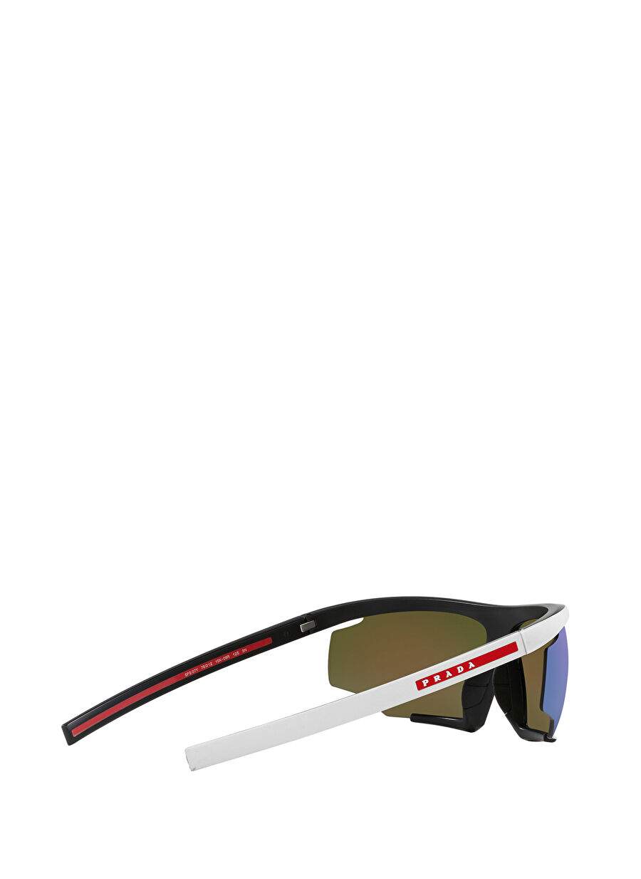 Prada Linea Rossa PS 07YS Oval Beyaz Erkek Güneş Gözlüğü — Product image 9 of 11