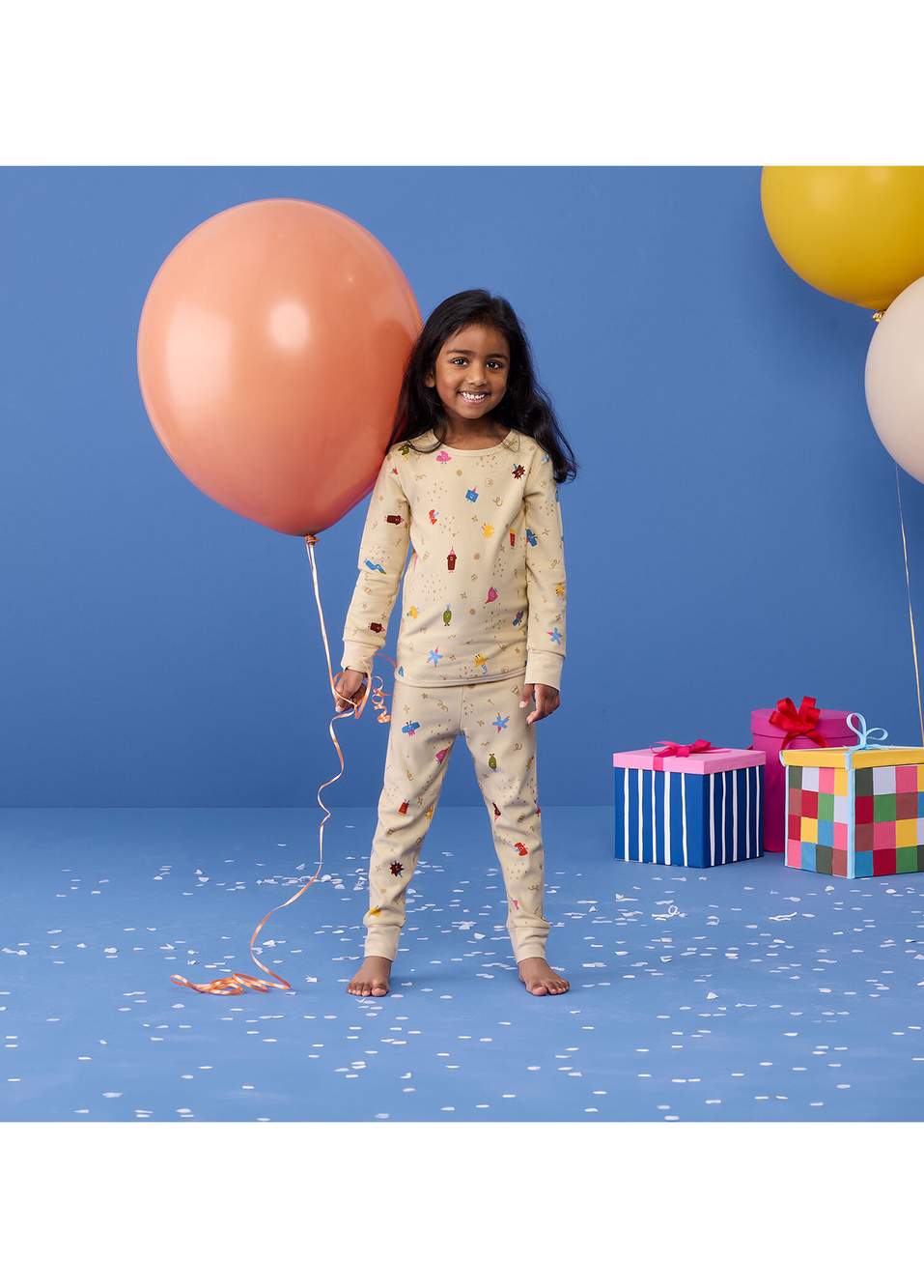 1.0 TOG Organik Pamuklu 2 Parça Uzun Pijama — صورة المنتج 4 من 7