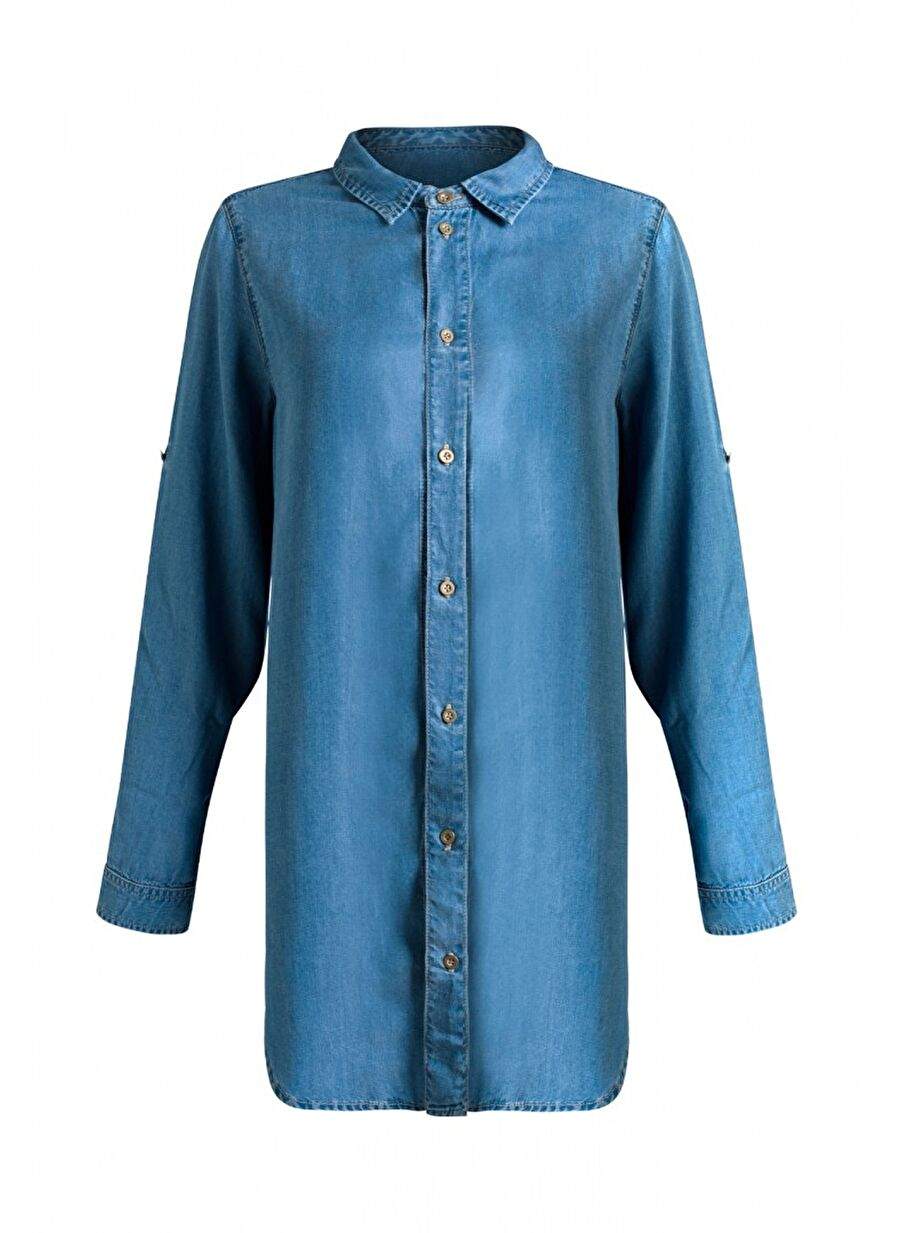 DENİM BLUZ — Product image 8 of 8