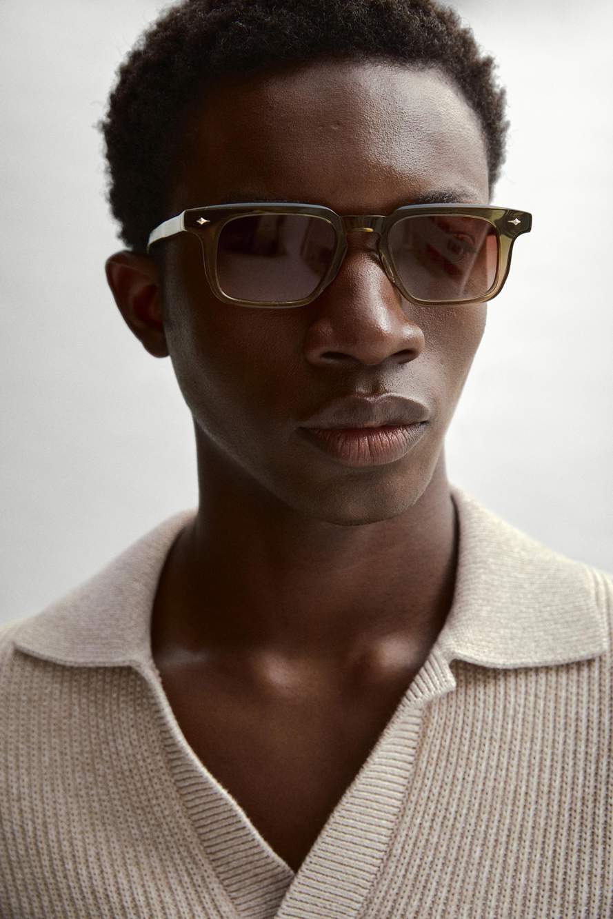 Narrow rectangular sunglasses — Product image 9 of 12