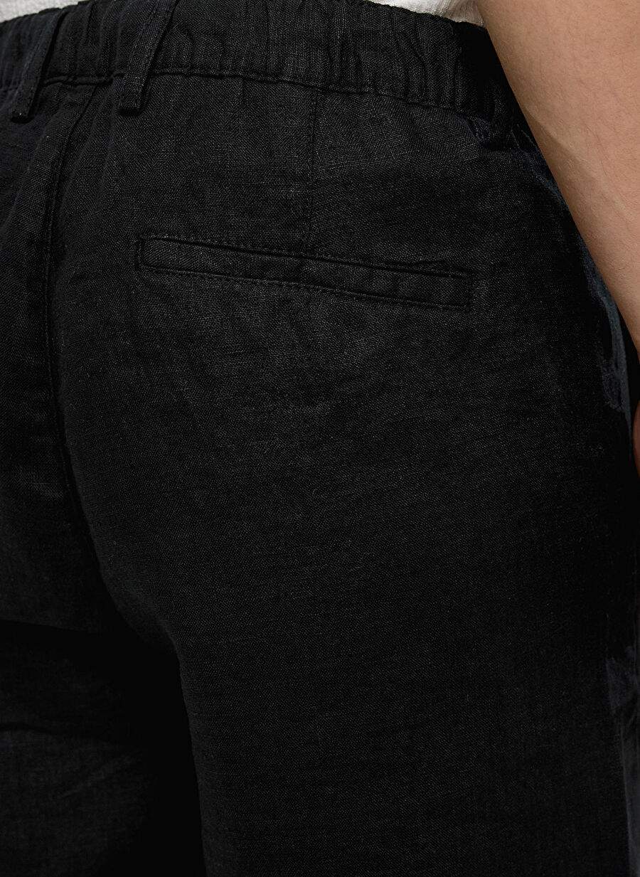 Back and Bond Black Men's Regular Fit Shorts B34S36020 — Product image 5 of 6