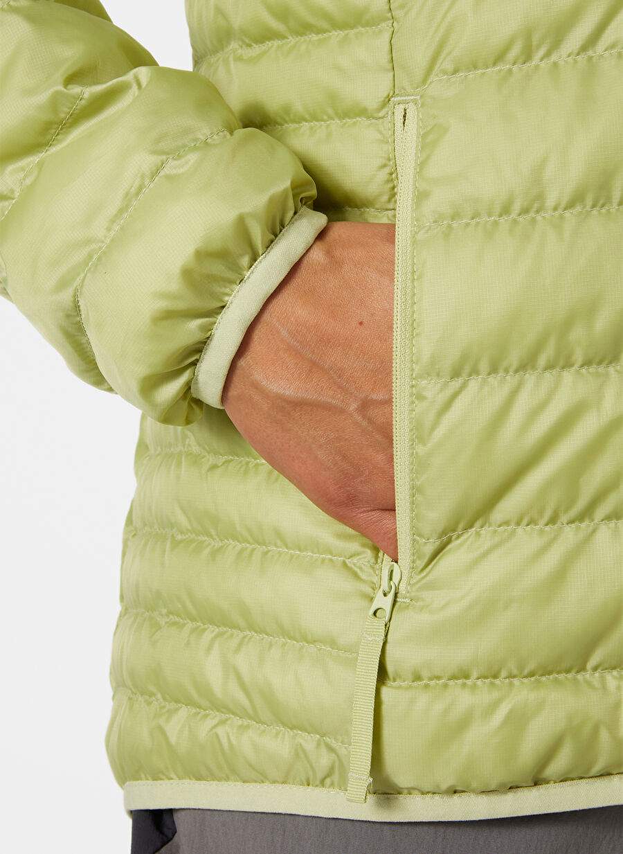 Helly Hansen Açık Yeşil Kadın Mont HHA.63252  W BANFF HOOD — صورة المنتج 5 من 5