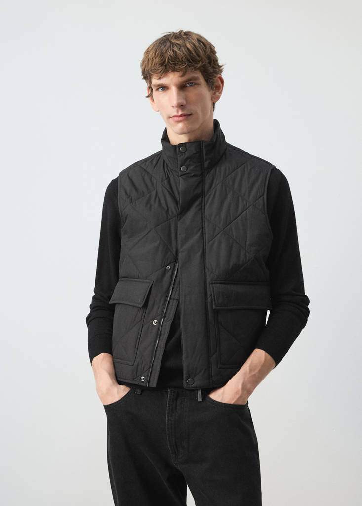 Lightweight quilted water-repellent quilted gilet — Product image 3 of 18