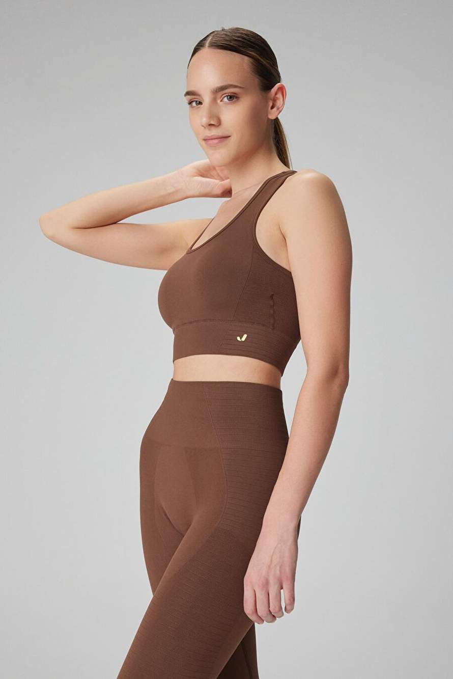 Jerf Gela Double Floor Kompress Sport Bra Earth — Product image 3 of 4