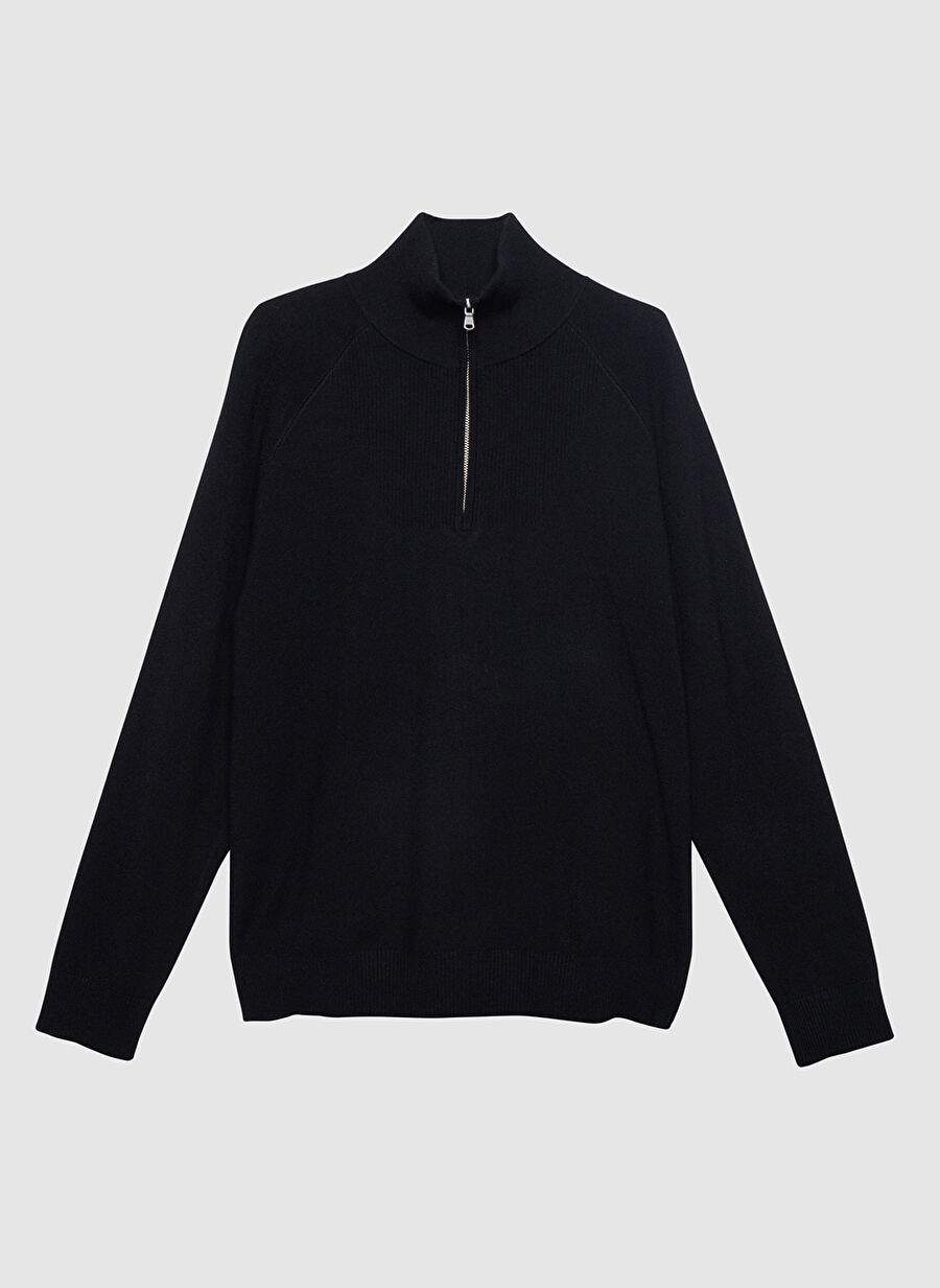 Ikks Black Men's Turtleneck Regular Fit Sweater M218133 — Product image 6 of 7