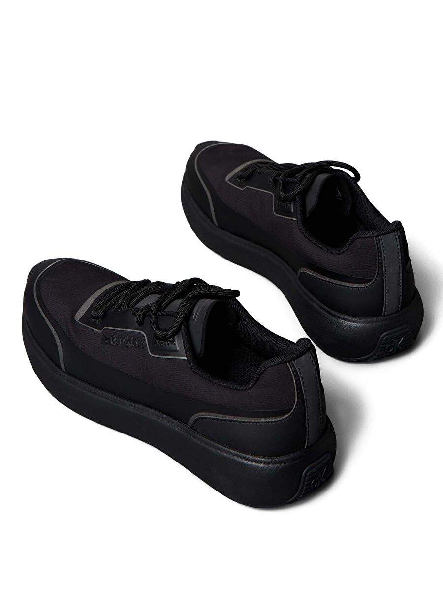 Calvin Klein Siyah Erkek Sneaker City Runner Laceup Tech Mix — Product image 4 of 6
