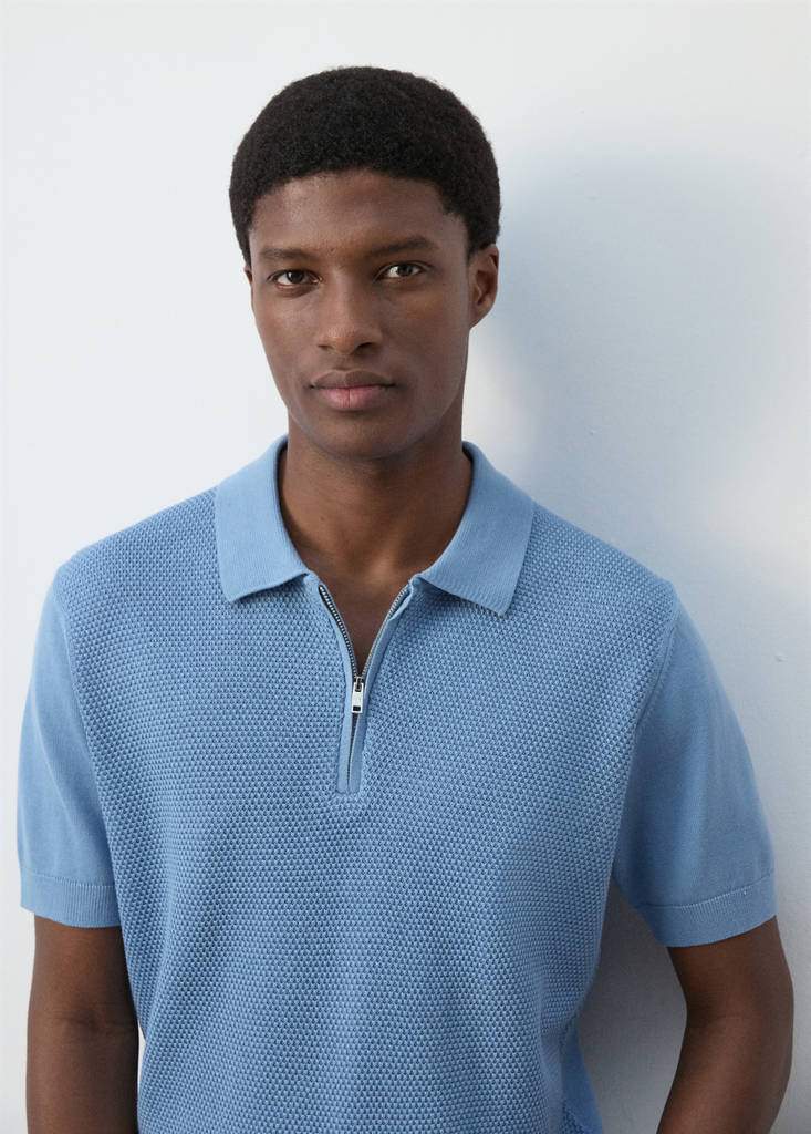 100% cotton knitted polo structure — Product image 25 of 30