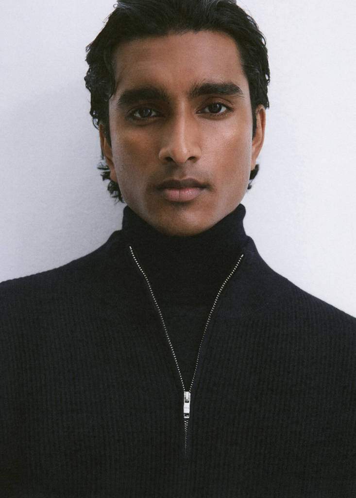 Ribbed sweater with zip neck — Product image 18 of 30