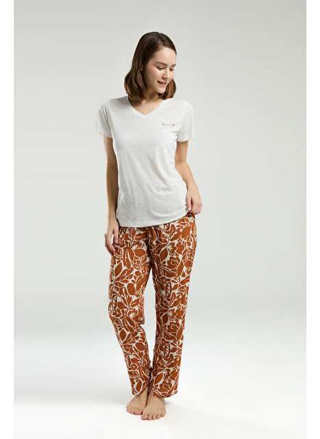 Arnetta Kadın Krem Pijama Takımı