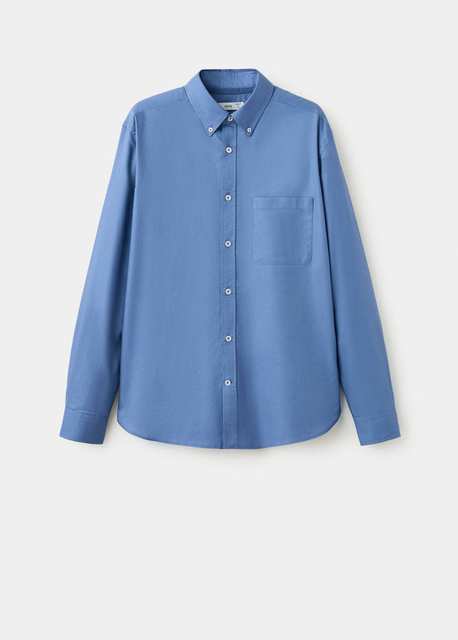 Lightweight Oxford shirt 100% cotton regular fit