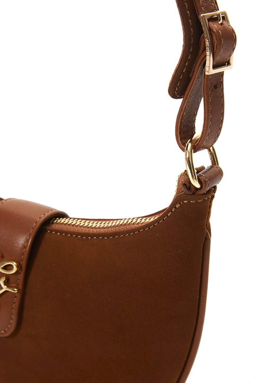 Ely Kahverengi Nubuk Deri Kadın El Çantası — Product image 3 of 4