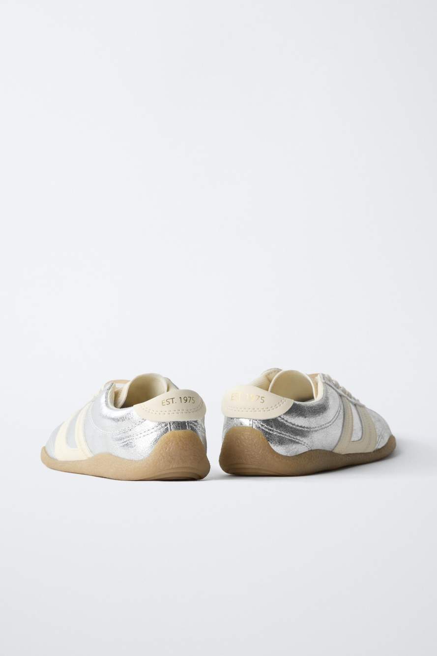 METALLIC SNEAKERS — Product image 6 of 7