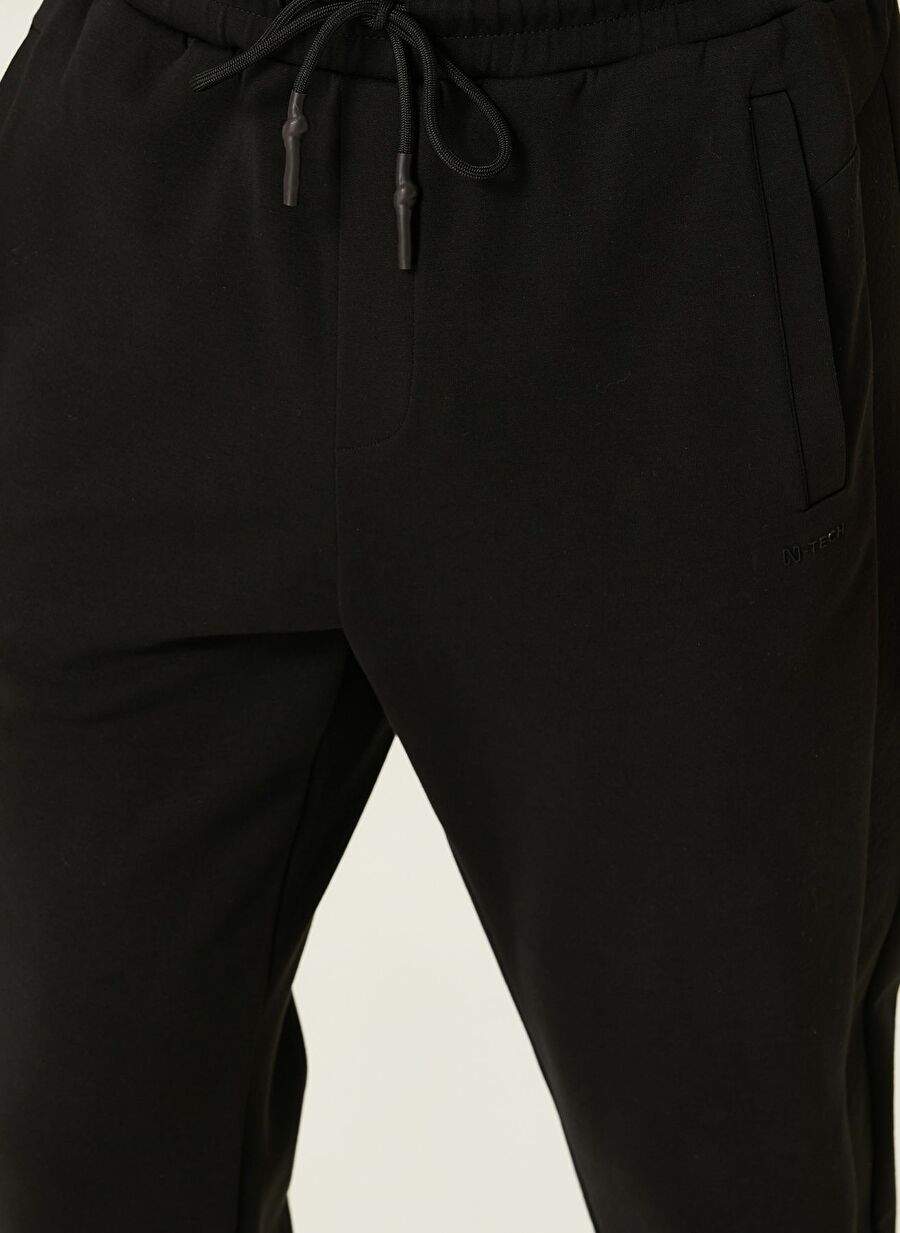Network Rubber Waist Slim Fit Black Men's Sweatshirt Six 1090745 — Product image 5 of 5