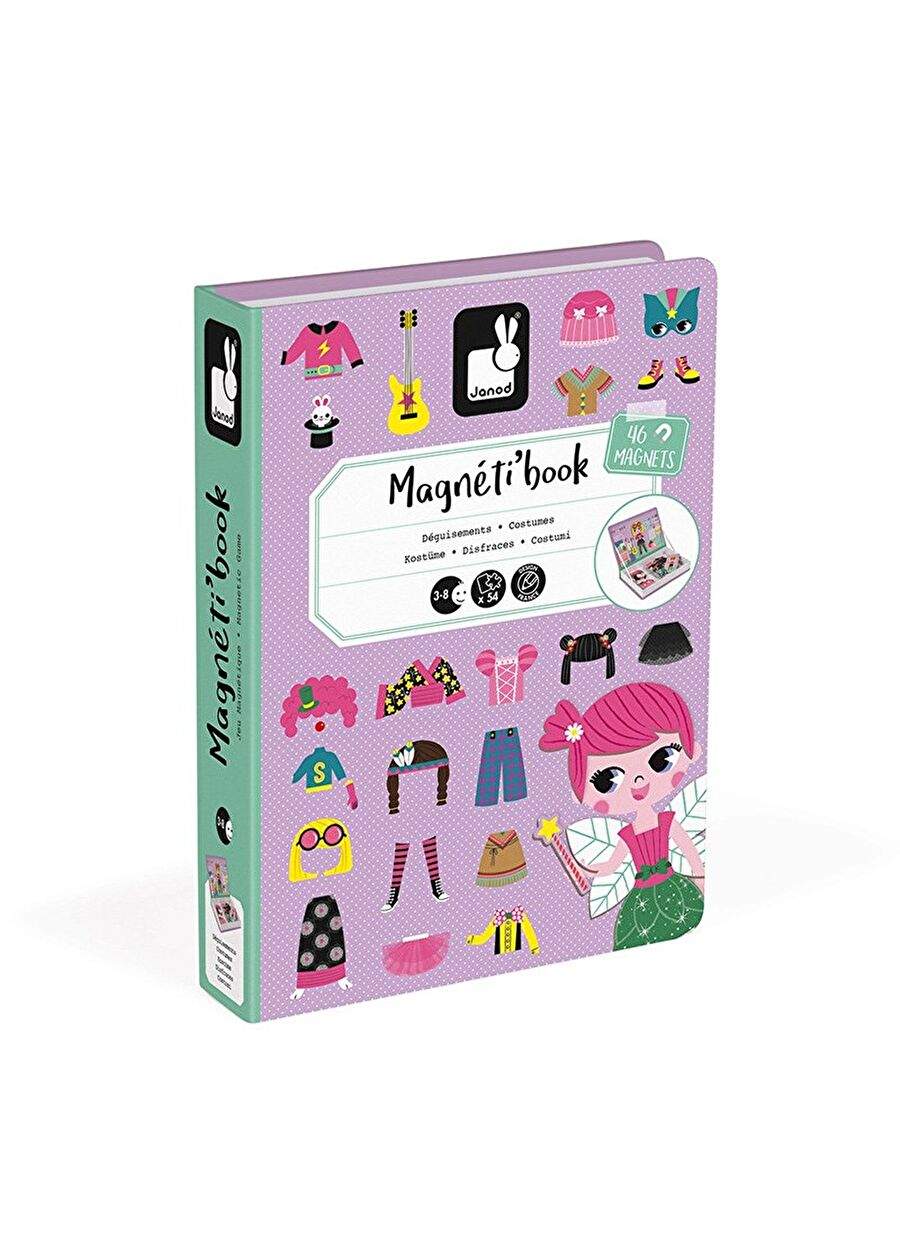 Janod Magnet Playbook - الأزياء — صورة المنتج 3 من 3