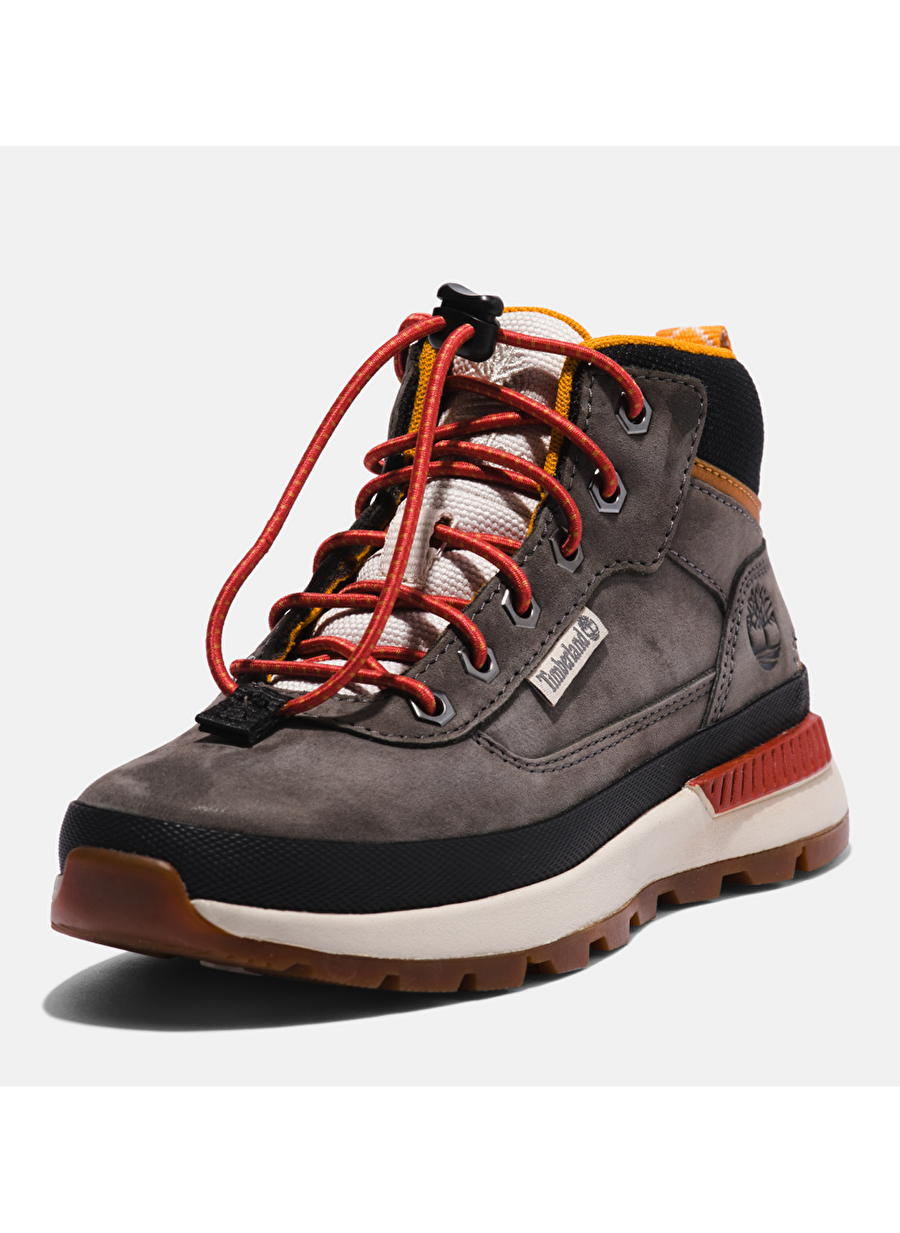 Timberland Gri Erkek Çocuk Outdoor Bot TB0A64G80331 — صورة المنتج 6 من 7