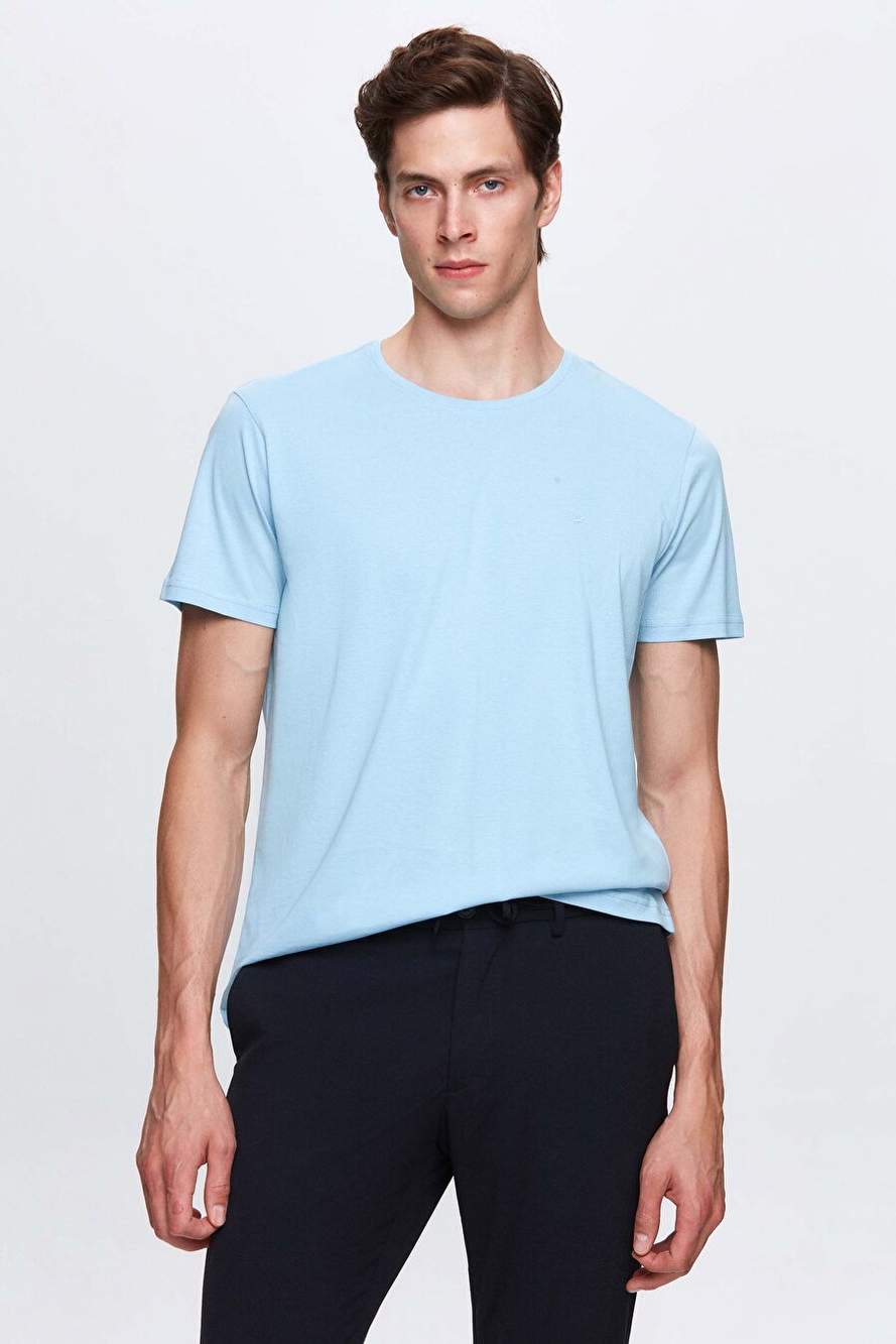 Ds Groom Slim Fit Navy Blue Waist Rubber Bagckl Zipperl Likral Comfortable Jogger Pants — Product image 3 of 6