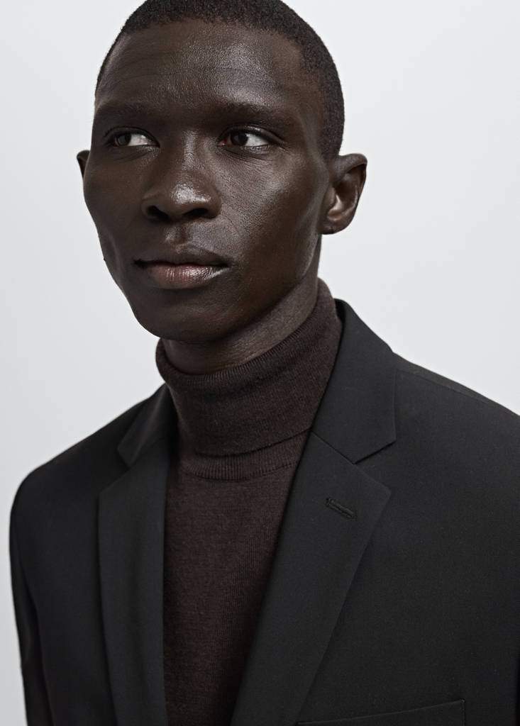 Super slim-fit suit jacket in stretch fabric — Product image 13 of 30