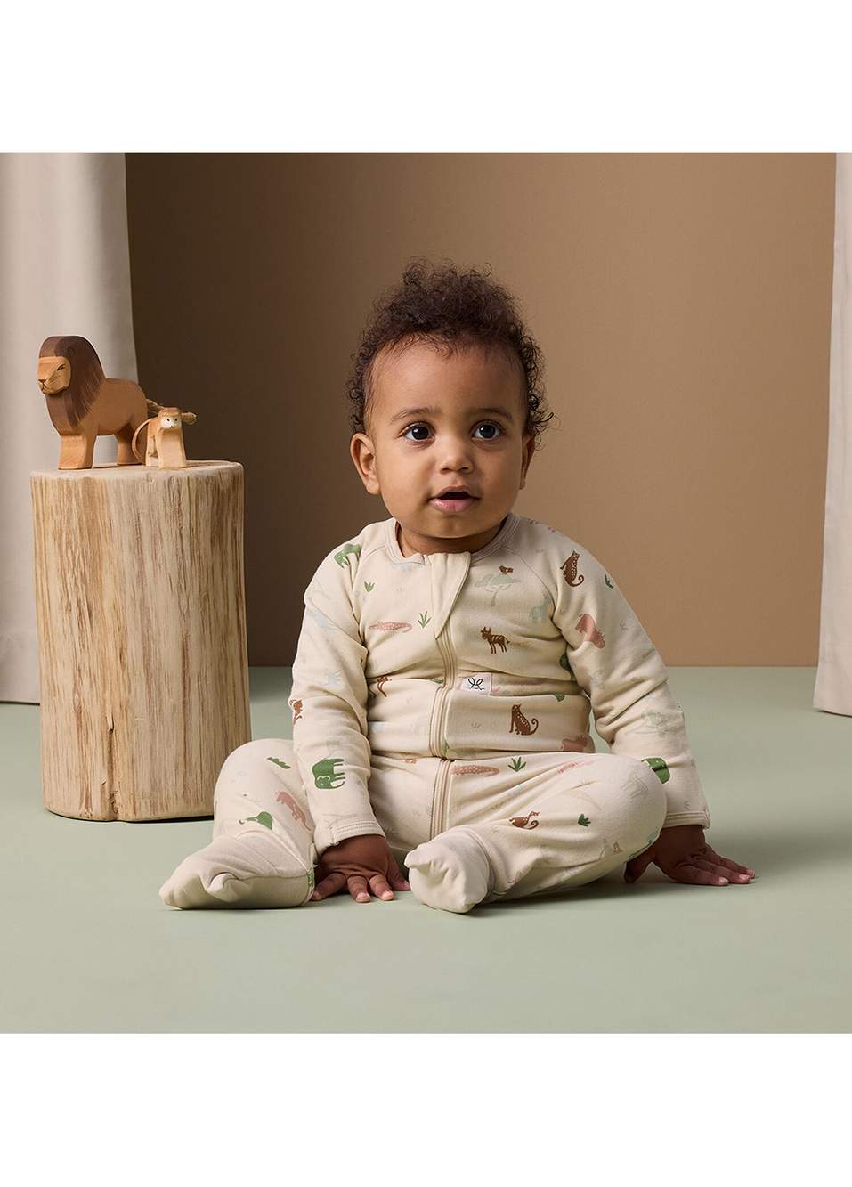 1.0 TOG Organik Pamuklu Pijama Tulum — صورة المنتج 4 من 8