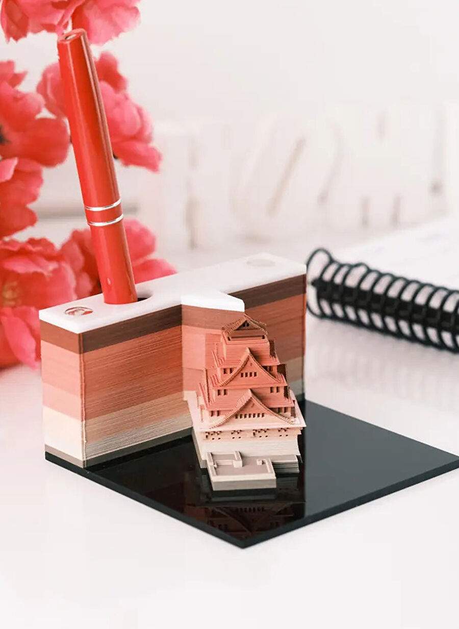 Osaka Kalesi 3D Notluk Kalemlik — صورة المنتج 5 من 6