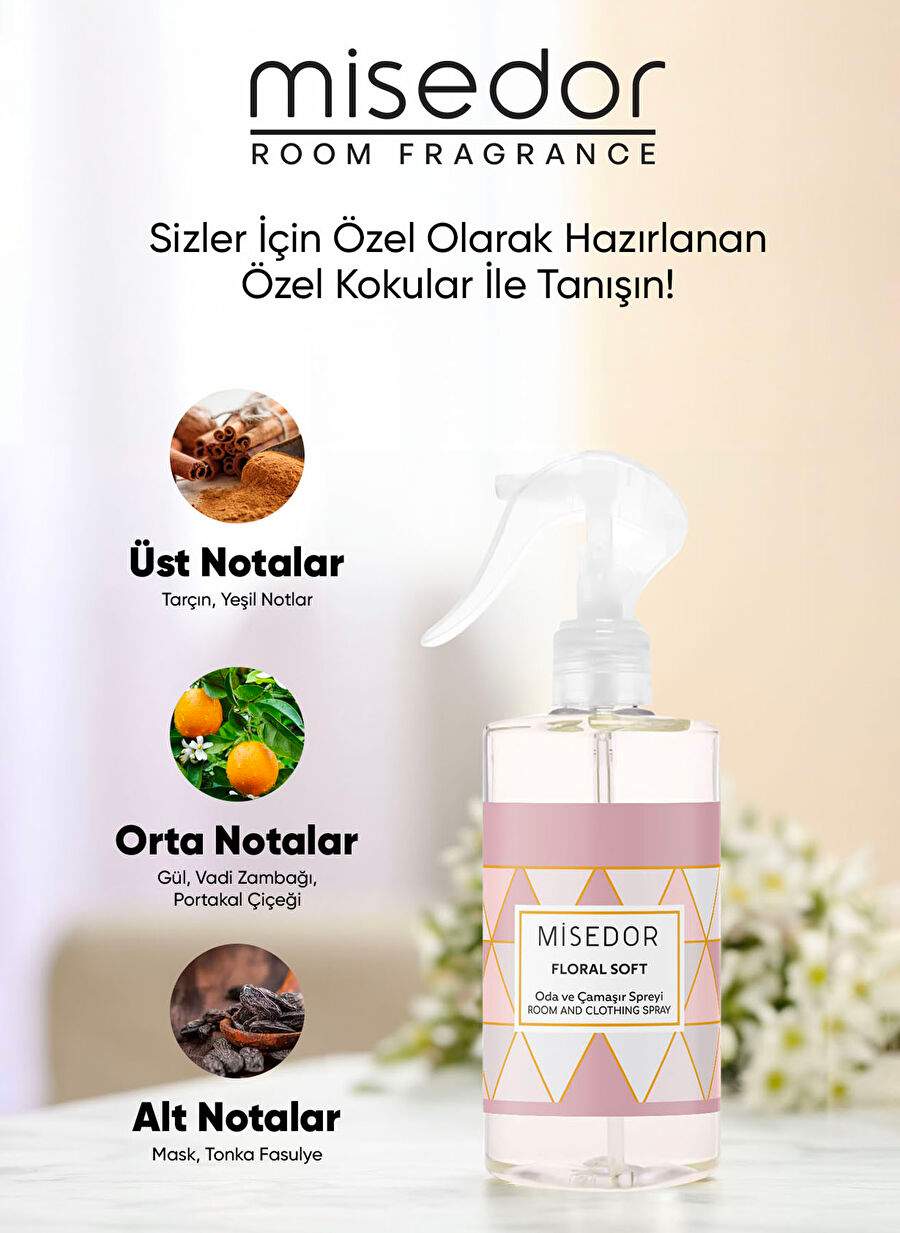 Misedor Oda Kokusu FLORALSOFTÇAMAŞIRVEODAKOKUSU330ML — صورة المنتج 4 من 6