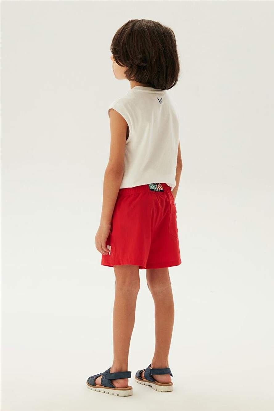 Nebbati Erkek Cocuk Krmz Sort — Product image 4 of 7