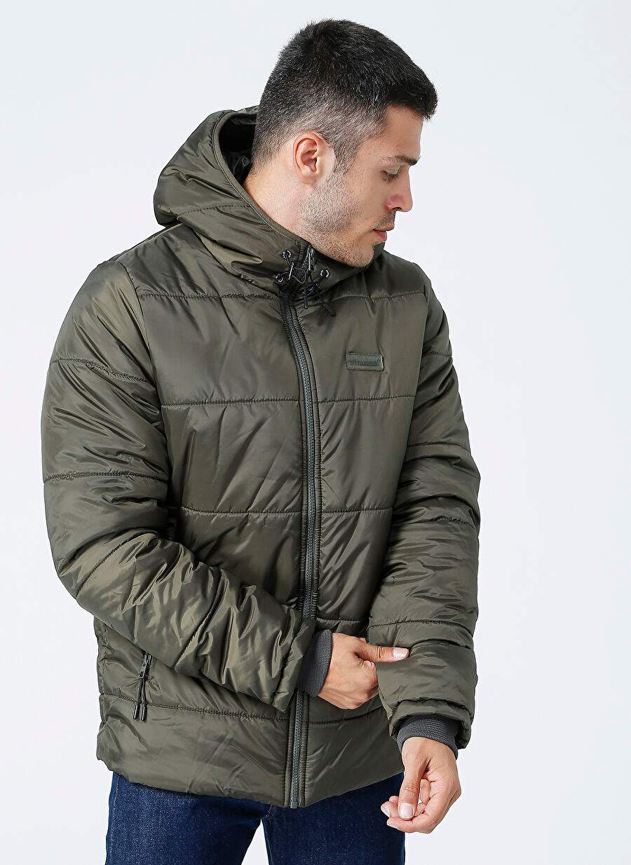 Hummel PERRONA JACKET Haki Erkek Mont 921449-6119 — Product image 3 of 6