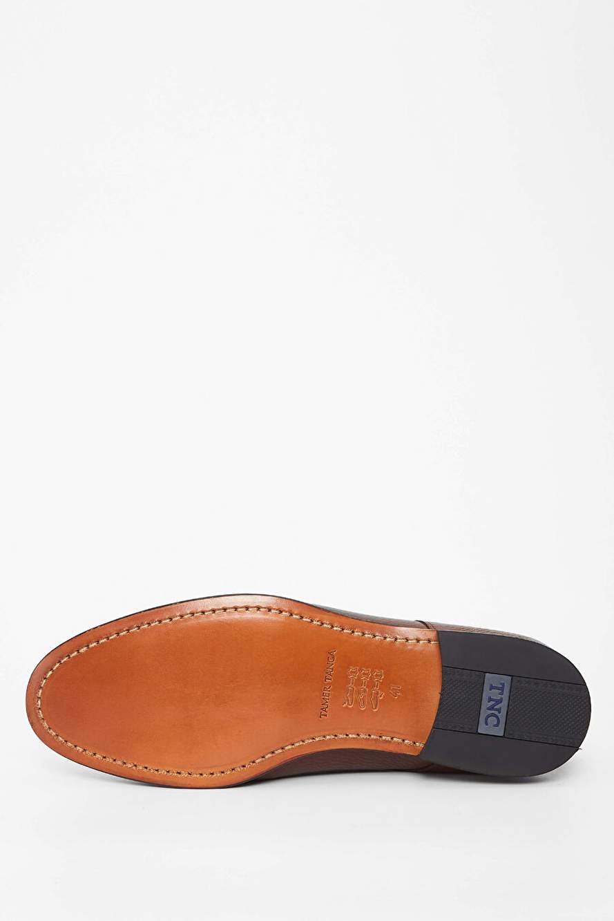 Tamer Tanca Navy Men's Leather Classic Footwear 537 3227 Erk Ayk Sk2324 — Product image 4 of 4