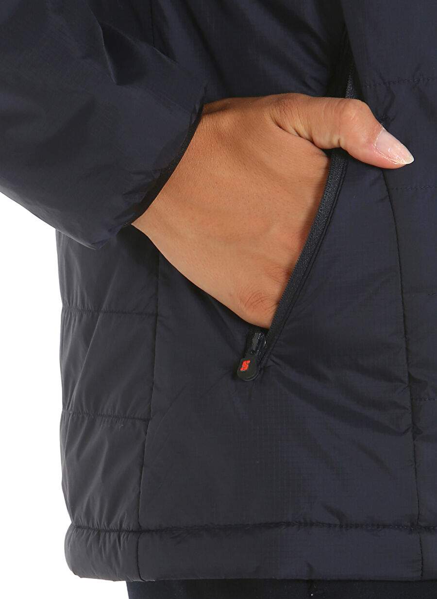 Slam Navy Women's مقنع سترة عادية A901002S00_ACT WS GRAPHENE JKT — صورة المنتج 4 من 7