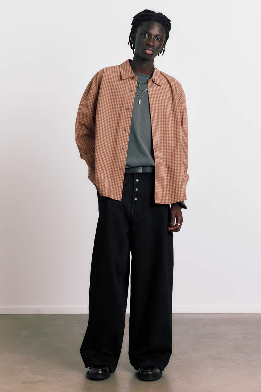 Laser print baggy jeans — صورة المنتج 15 من 25
