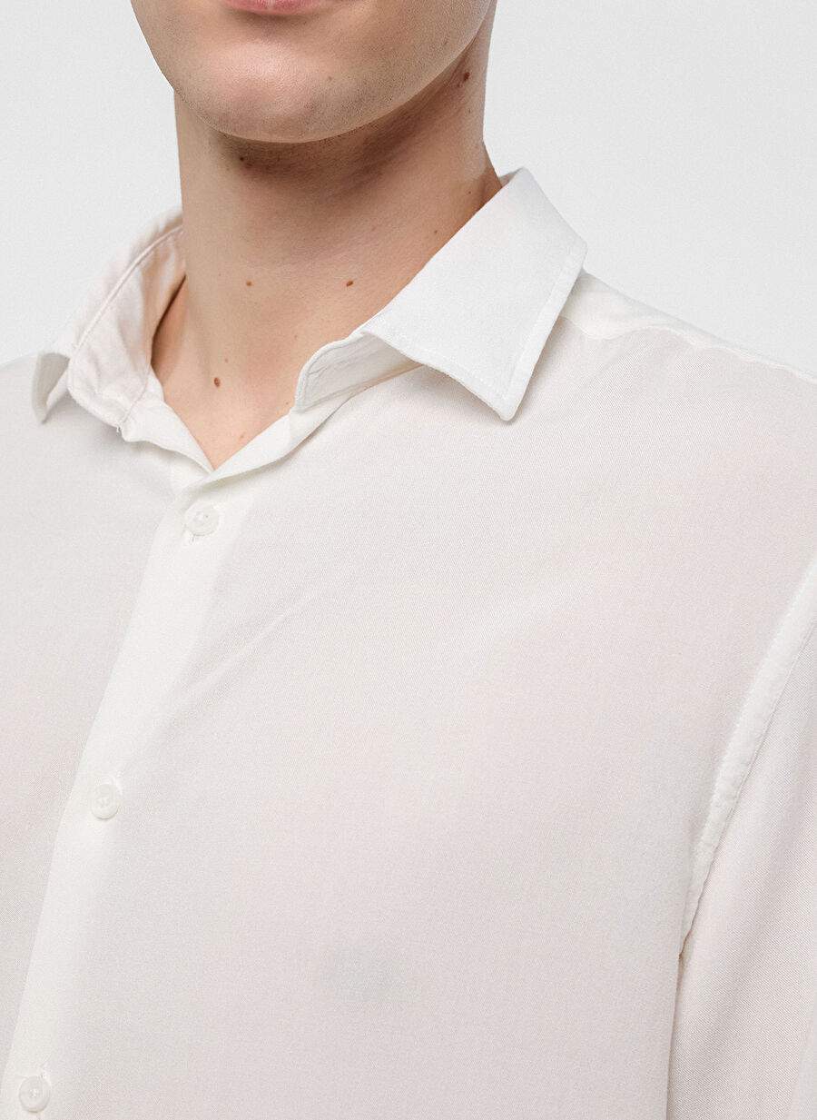 Back and Bond White Men's Regular Fit Shirt B34T20045 — Product image 5 of 9